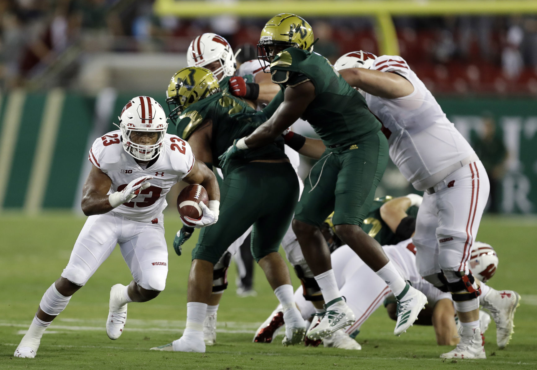 Badgers 49, Bulls 0
